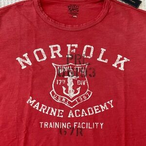 Polo by Ralph Lauren Red Norfolk Graphic Tee